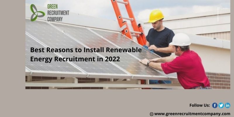 renewable energy recruitment