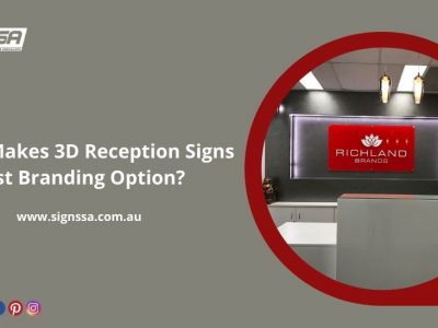 3d reception signs