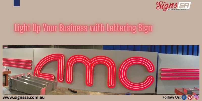 Lettering Signs