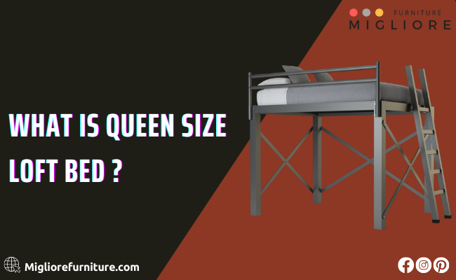 Queen size loft bed