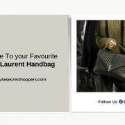 Saint Laurent Bag Shopper Service