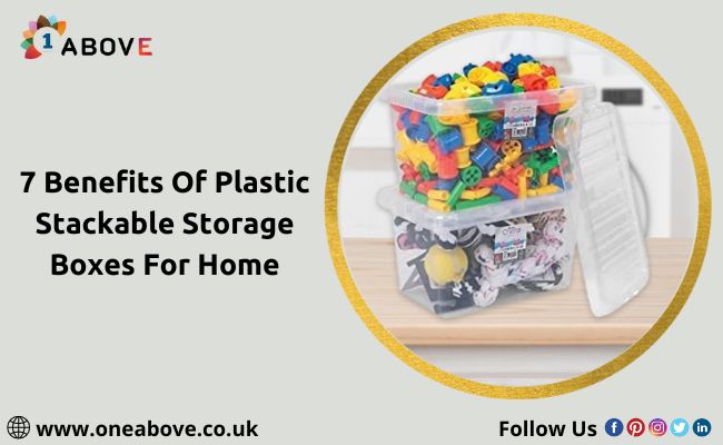 Plastic Stackable Storage Boxes