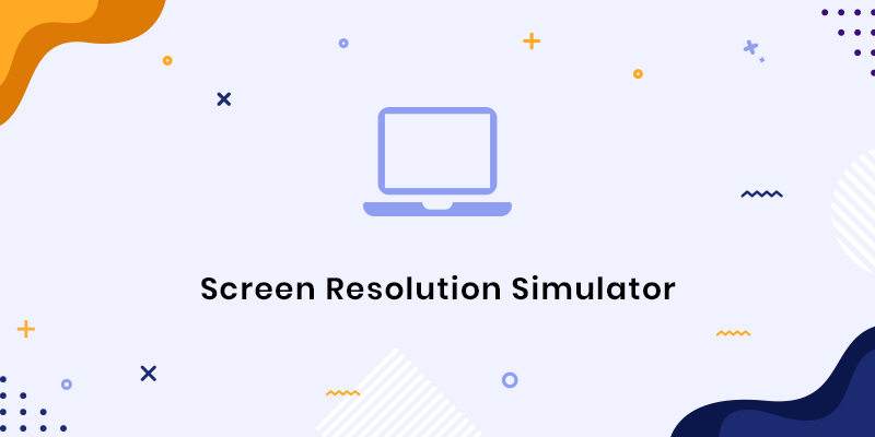 Webpage Screen Resolution Simulator Tool