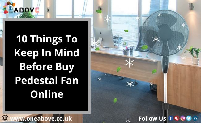 Pedestal Fans