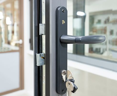 aluminium window lock handle