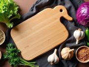 Crafted for Function and Beauty: Duck Head Wooden Cutting Board