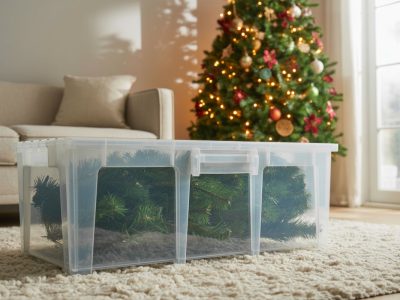 Keep Your Christmas Tree Safe All Year Long with These Storage Box Tips