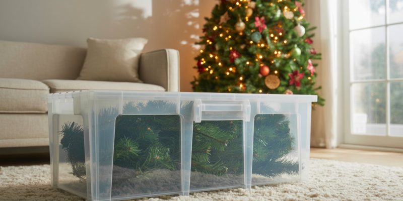 Keep Your Christmas Tree Safe All Year Long with These Storage Box Tips