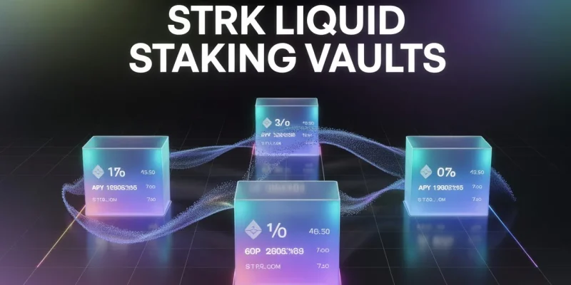 strk liquid staking vaults